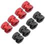 Dilwe 4Pcs RC Car Wheel Hub Adaptor, RC Wheel Hex Hub Metal Adaptor for Traxxas Hsp Redcat Remote Control Crawler Upgrade Part(12mm)