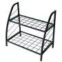 C-Hopetree Metal Plant Stand - Indoor Outdoor Pot Rack-2 Shelf C-Hopetree Metal Plant Stand - Indoor Outdoor Pot Rack-2 Shelf