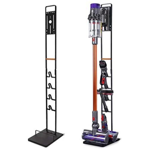 Vacuum Stand for Dyson V11 V10 V8 V7 V6 - Vacuum Accessories Stable Metal Organizer Stand Holder, Dyson Handheld DC30 DC31 DC34 DC35 DC58 DC59 DC62 Cordless Vacuum Cleaners Storage Rack (Black) Vacuum Stand for Dyson V11 V10 V8 V7 V6 - Vacuum Accessories Stable Metal Organizer Stand Holder, Dyson Handheld DC30 DC31 DC34 DC35 DC58 DC59 DC62 Cordless Vacuum Cleaners Storage Rack (Black)