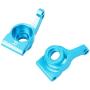 2Pcs RC Rear Carrier, Rear Axle Hub Carrier Metal Toy Car Back Carrier RC Model Parts(Blue)