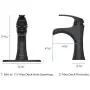 Pfister LF042JDYY Jaida Single Control 4'' Centerset Waterfall Bathroom Faucet in Tuscan Bronze Pfister LF042JDYY Jaida Single Control 4'' Centerset Waterfall Bathroom Faucet in Tuscan Bronze
