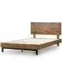 Zinus Tricia Platform Bed, King, Brown