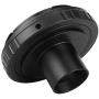 Serounder Astronomical Telescope Eyepiece Adapter, Metal Detachable Adapter Converter for 0.965inch T Mount Astronomical Telescope Eyepiece for Canon EOS Mount SLR Camera