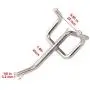 100 Pack 2 inch Metal Pegboard Hooks fits 1/8 or 1/4 inch Pegboard and Slatwall Holes, 1/8 inch Diameter PEG Board Pegboard Shelving Hooks for Garage, Kitchen, Craft Shop, Retail Shop, Office 100 Pack 2 inch Metal Pegboard Hooks fits 1/8 or 1/4 inch Pegboard and Slatwall Holes, 1/8 inch Diameter PEG Board Pegboard Shelving Hooks for Garage, Kitchen, Craft Shop, Retail Shop, Office