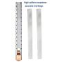 Soapstone Holde Set r with Flat Round Set/Mark White Clear and Removable Markings on steels,Professional Quality Soapstone Pens for Welding and Welders, Aluminum, and Cast Iron