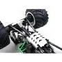 Durable Metal RC Chassis Armor Set,Anti-Collision Stainless Steel Guard Axle Protection Plate for LOSI LMT 4WD Solid Axle Monster Truck Modification Upgrade Parts