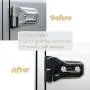 LAIKOU 8PCs Door Hinge Cover Decor Trim Exterior Protection Accessories Fit for 2018-2021 Jeep Wrangler JL JLU & Gladiator JT (Black) LAIKOU 8PCs Door Hinge Cover Decor Trim Exterior Protection Accessories Fit for 2018-2021 Jeep Wrangler JL JLU & Gladiator JT (Black)
