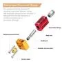 3D Printer Extruder Hotend with 16 Pieces 3D Printer Extruders Brass Nozzles, Metal Hotend Kit for CR-10, CR10, CR10S, Ender 3, Ender 3 pro, Ender 5