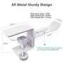 Universal Gaming Headset Headphone Hook Stand Hanger Holder Mount, 6amLifestyle Under Desk On Over Ear Headphones Desk Clamp for All Headphones, White Universal Gaming Headset Headphone Hook Stand Hanger Holder Mount, 6amLifestyle Under Desk On Over Ear Headphones Desk Clamp for All Headphones, White
