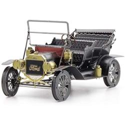 Fascinations Metal Earth 3D Metal Model Kits Ford Set of 6 - 1908 Model T Dark Green - 1910 Model T - 1931 Model A - 1932 Coupe - 1937 Pickup - 1925 Model T Runabout