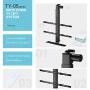 Hidden Drop Down TV Mount, Motorized TV Ceiling Lift for Up to 55'' Screens. Lift Stroke 30''