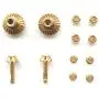 WPL Upgrade DIY Modified Accessories Full Metal Spare Part with Metal Shaft Shell Official OP Fitting for B14 B24 C14 C24 C34 WPL Upgrade DIY Modified Accessories Full Metal Spare Part with Metal Shaft Shell Official OP Fitting for B14 B24 C14 C24 C34