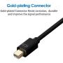 Mini DisplayPort to HDMI, ICZI Gold-Plated 4K Thunderbolt 2 to HDMI Adapter Converter for MacBook, Chromebook Pixel, Surface Pro, HDTVs, Monitors, Projectors and More – Black