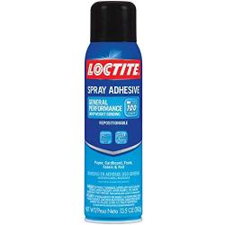 Loctite 2235316 General Performance 100 Spray Adhesive, Single, Tr 13.5 oz Translucent