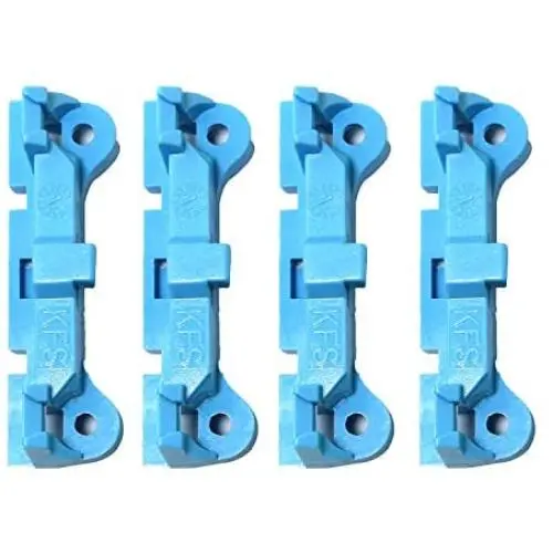 RLECS 4pcs Plastic CPU Fan Retainer Bracket Base Parts for AM2 AM3 FM1/2/2+/3 for PC Heat Sink Cooling Fan Mounting, Blue RLECS 4pcs Plastic CPU Fan Retainer Bracket Base Parts for AM2 AM3 FM1/2/2+/3 for PC Heat Sink Cooling Fan Mounting, Blue