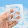 Dxhycc 78 Pieces Letter Stencils for Painting Learning, A - Z Alphabet Stencils Reusable Upper Letter Font Templates for DIY Projects, Home Decoration, 3 Set(3 Inch, 4 Inch, 5 Inch)