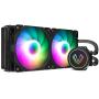 Vetroo V240 Water Cooler 240mm Radiator Intel LGA1200 Ready Black Addressable RGB All-in-one AIO CPU Liquid Cooler for Intel 1150/1151/1156 and AMD AM2/AM3/AM4, 2X 120mm ARGB PWM Fans w/Controller Vetroo V240 Water Cooler 240mm Radiator Intel LGA1200 Ready Black Addressable RGB All-in-one AIO CPU Liquid Cooler for Intel 1150/1151/1156 and AMD AM2/AM3/AM4, 2X 120mm ARGB PWM Fans w/Controller