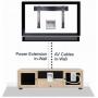 PowerBridge TWO-CK Dual Outlet Recessed In-Wall Cable Management System with PowerConnect for Wall-Mounted Flat Screen LED, LCD, and Plasma TV’s