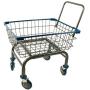 Cart&Supply Heavy Duty Household & Commercial Charcoal Grey Cart with U- Handle (Blue)