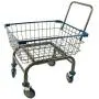 Cart&Supply Heavy Duty Household & Commercial Charcoal Grey Cart with U- Handle (Blue)