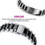V-MORO Band Comaptible with Galaxy Watch 46mm Bands/Gear S3 Frontier Band Men 22mm Solid Stainless Steel Strap Replacement for Samsung Galaxy Watch 46mm/Gear S3 Frontier/Classic Silver/Black