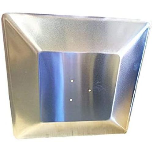 4-Sided Pyramid Patio Heater Shield Replacement for Hiland Hampton Bay Outdoor Heat Reflector Shield Top (3 Hole Mount)