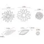 LIGONG 6 Pieces DIY Cutting Dies Flowers Leaf Metal Embossing Stencil For Album Scrapbooking Paper Card Art Craft LIGONG 6 Pieces DIY Cutting Dies Flowers Leaf Metal Embossing Stencil For Album Scrapbooking Paper Card Art Craft