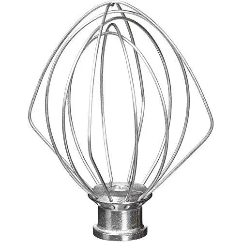 6-Wire Whip Attachment Fits KitchenAid Tilt-Head Stand Mixer Replace K45WW, Stainless Steel, Egg Heavy Cream Beater, Cakes Mayonnaise Whisk 6-Wire Whip Attachment Fits KitchenAid Tilt-Head Stand Mixer Replace K45WW, Stainless Steel, Egg Heavy Cream Beater, Cakes Mayonnaise Whisk