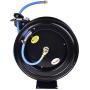 A A IN AA039W 300 PSI Heavy Duty Air Hose Reel With 50FT Auto Rewind Premium Retractable air hose, Air Hose Reel Wall Mount 3/8'' Flexible Hybrid Hose