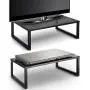 2 Pack- Simple Trending Monitor Stand Riser, Metal Desk Organizer Stand with Anti-Slip Suction Cup for Laptop, Computer, iMac, Pc, Printer, Black 2 Pack- Simple Trending Monitor Stand Riser, Metal Desk Organizer Stand with Anti-Slip Suction Cup for Laptop, Computer, iMac, Pc, Printer, Black