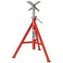RIDGID 56662 Model VJ-99 V Head High Pipe Stand, 12-inch Pipe Stand
