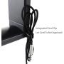 PC Gaming Headset Headphone Hook Holder Hanger Mount, Headphones Stand with Adjustable & Rotating Arm Clamp , Under Desk Design , Universal Fit , Built in Cable Clip Organizer EURPMASK