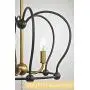 Kira Home Reyna 16'' 3-Light Modern Foyer Pendant Light Chandelier with Glass Crystal, Adjustable Height, Warm Brass Accents + Black Finish Kira Home Reyna 16'' 3-Light Modern Foyer Pendant Light Chandelier with Glass Crystal, Adjustable Height, Warm Brass Accents + Black Finish