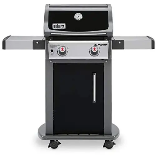 Weber 46110001 Spirit E-210 Gas Grill | Liquid Propane, 2-Burner | Black Weber 46110001 Spirit E-210 Gas Grill | Liquid Propane, 2-Burner | Black
