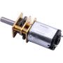 Yeeco DC 3-6V 100RPM Torque Mini Speed Reduction Motor with Metal Gearwheel Replacement 10mm Shaft for DIY RC Car Robot Model Engine Toys Parts