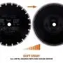 Evolution DISCCUT1 12'' Disc Cutter, Orange Evolution DISCCUT1 12'' Disc Cutter, Orange
