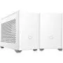 Cooler Master NR200 White SFF Small Form Factor Mini-ITX Case with Vented Panel, Triple-slot GPU, Tool-Free and 360 Degree Accessibility, Without PCI Riser Cooler Master NR200 White SFF Small Form Factor Mini-ITX Case with Vented Panel, Triple-slot GPU, Tool-Free and 360 Degree Accessibility, Without PCI Riser