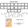 You Have Space Wall Mount 34 Inch Media Storage Rack CD DVD Organizer Metal Floating Shelf Set of 5 Black