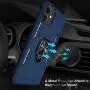iPhone 11 Case, Maxuni iPhone 11 Protective Case with Ring Kickstand, Drop Tested Anti-Scratch Impact-Resistant Bumpers Cover with Stand Metal Plate to Magnetic Car Mount(6.1 inch)