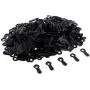 100 Pieces Frame Picture Turn Button and 100 Pieces Screws for Hanging Pictures, Photos, Drawing (Black) 100 Pieces Frame Picture Turn Button and 100 Pieces Screws for Hanging Pictures, Photos, Drawing (Black)