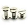 60 Sets Silvery Chicago Screws Assorted Kit 1/4 3/8 1/2 Inches Screw Posts Metal Accessories Nail Rivet Chicago Button for DIY Leather Decoration Bookbinding Round Flat Head Stud Screw 60 Sets Silvery Chicago Screws Assorted Kit 1/4 3/8 1/2 Inches Screw Posts Metal Accessories Nail Rivet Chicago Button for DIY Leather Decoration Bookbinding Round Flat Head Stud Screw