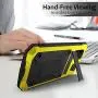 Simicoo Googel Pixel 4 XL Aluminum Alloy Metal Bumper Silicone Case Hybrid Military Shockproof Heavy Duty Armor Defender Tough Built-in Gorilla Glass Cover for Googel Pixel 4 XL (Yellow, Pixel 4XL) Simicoo Googel Pixel 4 XL Aluminum Alloy Metal Bumper Silicone Case Hybrid Military Shockproof Heavy Duty Armor Defender Tough Built-in Gorilla Glass Cover for Googel Pixel 4 XL (Yellow, Pixel 4XL)
