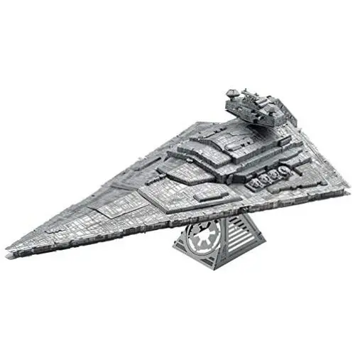 Fascinations Metal Earth ICONX Star Wars Imperial Star Destroyer 3D Metal Model Kit Fascinations Metal Earth ICONX Star Wars Imperial Star Destroyer 3D Metal Model Kit