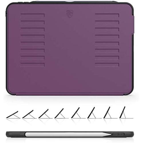 The Muse Case - 2018 iPad Pro 11 inch 1st Gen (Old Model) - Very Protective But Thin + Convenient Magnetic Stand + Sleep/Wake Cover - ZUGU CASE - Purple - (Fits Model #’s A1934, A1979, A1980, A2013)