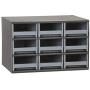 Akro-Mils 19909 9 Drawer Steel Parts Storage Hardware and Craft Cabinet, Grey