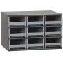 Akro-Mils 19909 9 Drawer Steel Parts Storage Hardware and Craft Cabinet, Grey