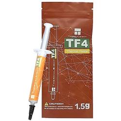 Thermalright TF4 Thermal Compound Paste 9.5 W/mK, Carbon Based High Performance Heatsink Paste, CPU for All Coolers, 1.5 Grams with Tool