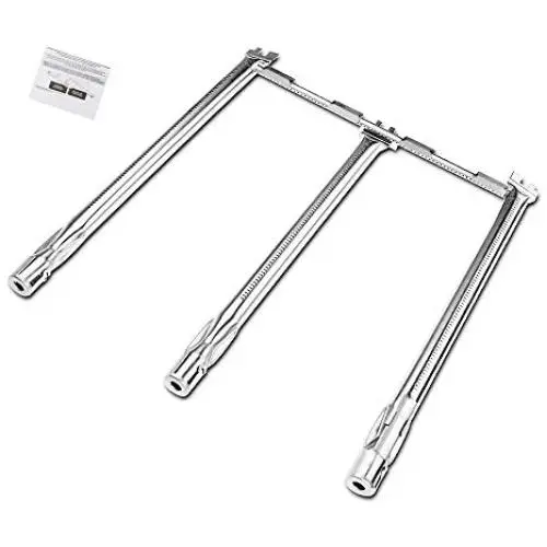 QuliMetal 69787 Grill Burner for Weber Spirit 300 Series, Spirit E310 E320 S310 S320 E330 S330 SP330 (2013 and Newer) Grills with Up-Front Control, 304 Stainless Steel, 18 Inch QuliMetal 69787 Grill Burner for Weber Spirit 300 Series, Spirit E310 E320 S310 S320 E330 S330 SP330 (2013 and Newer) Grills with Up-Front Control, 304 Stainless Steel, 18 Inch