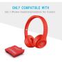 Replacement Headband Hinge Clip Cover + Pin Repair Parts Kits Set Accessories Compatible with Solo3 Wireless Solo2 Wireless Over-Ear Headphones (Red)