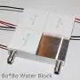 Water Cooling Block Aluminum Heatsink (Two Blocks - 8080mm)